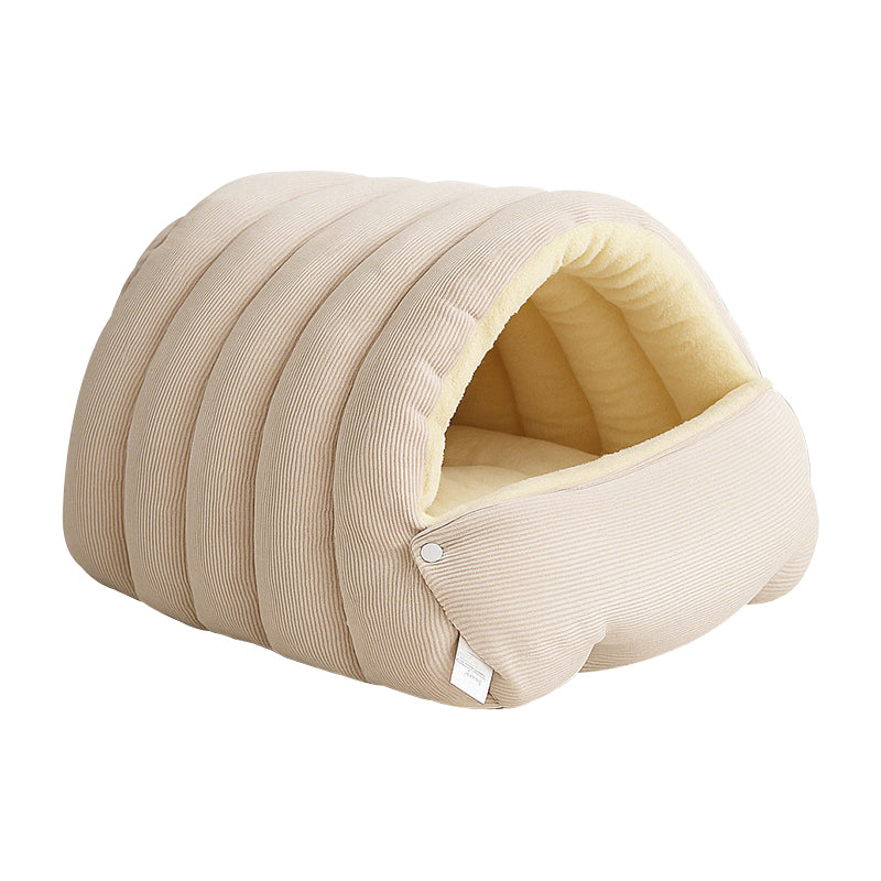 De rduction Chaleur, confort douillet, niche en peluche pour animaux domestiques