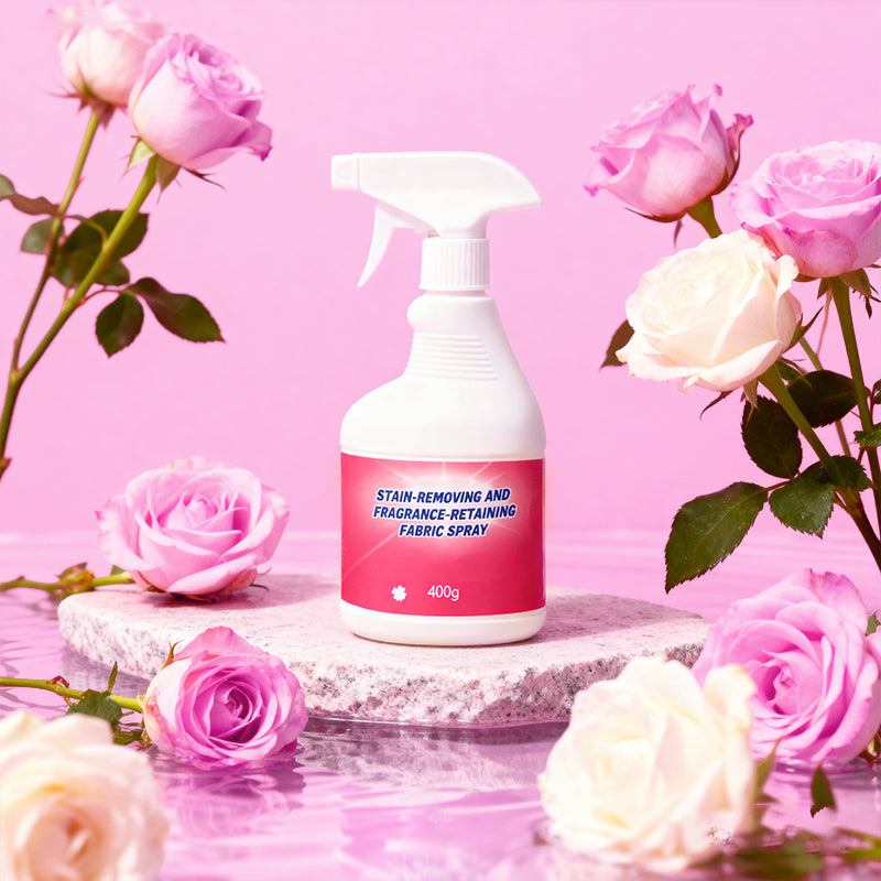 Textilspray, das Flecken entfernt und Düfte bewahrt