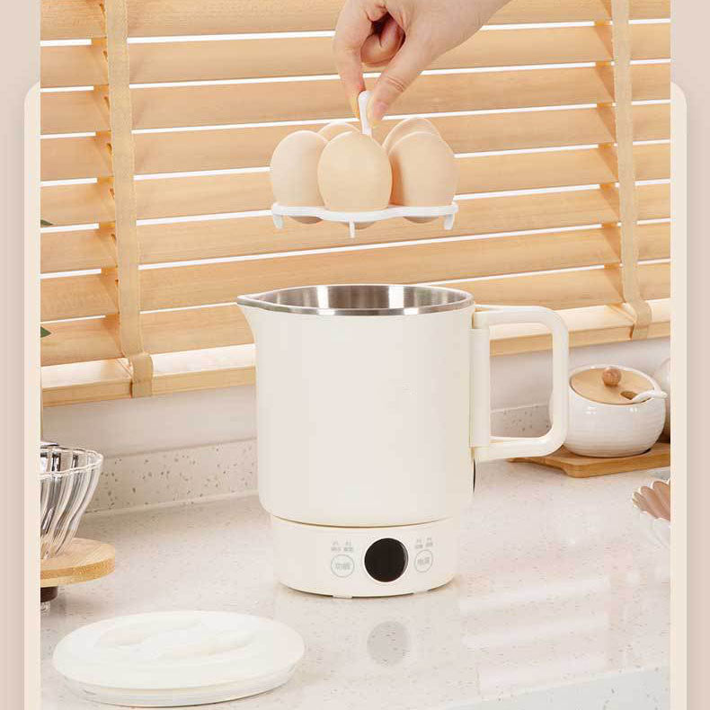 Offres Spciales pour No?l Bouilloire lectrique pliable multifonctionnelle en acier inoxydable