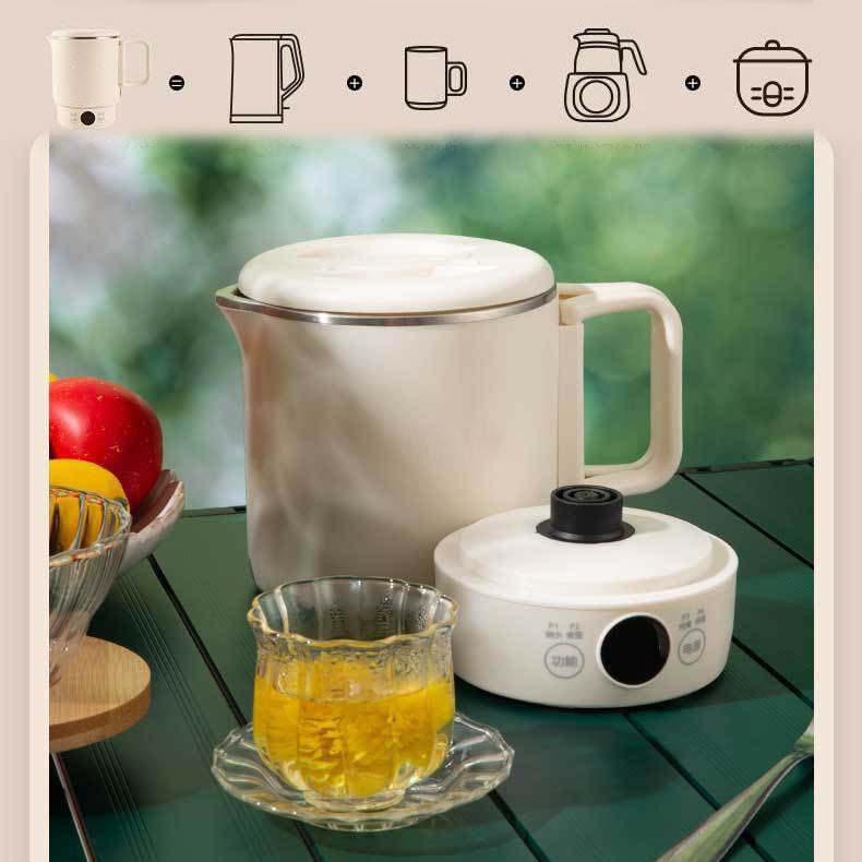Offres Spciales pour No?l Bouilloire lectrique pliable multifonctionnelle en acier inoxydable