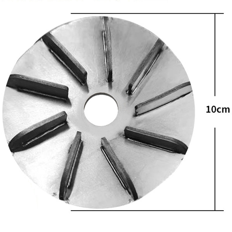 Disque grattoir pour liminer les poils de porc, permettant un gain de temps