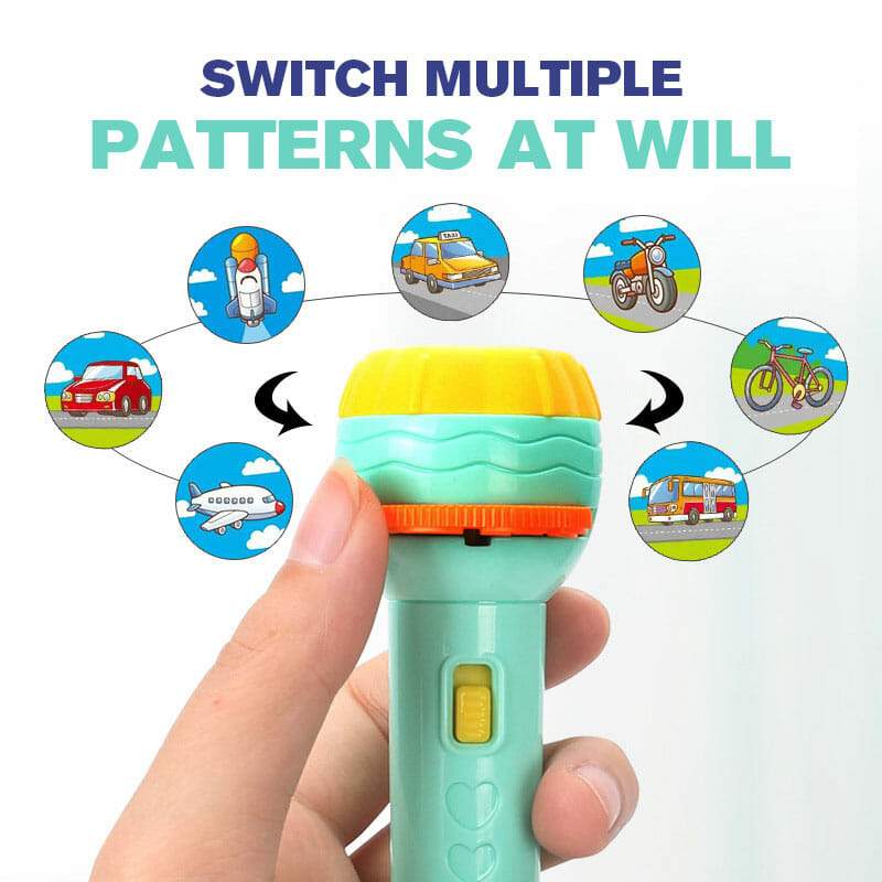 Lampe de Poche de Projection ducative pour Enfants