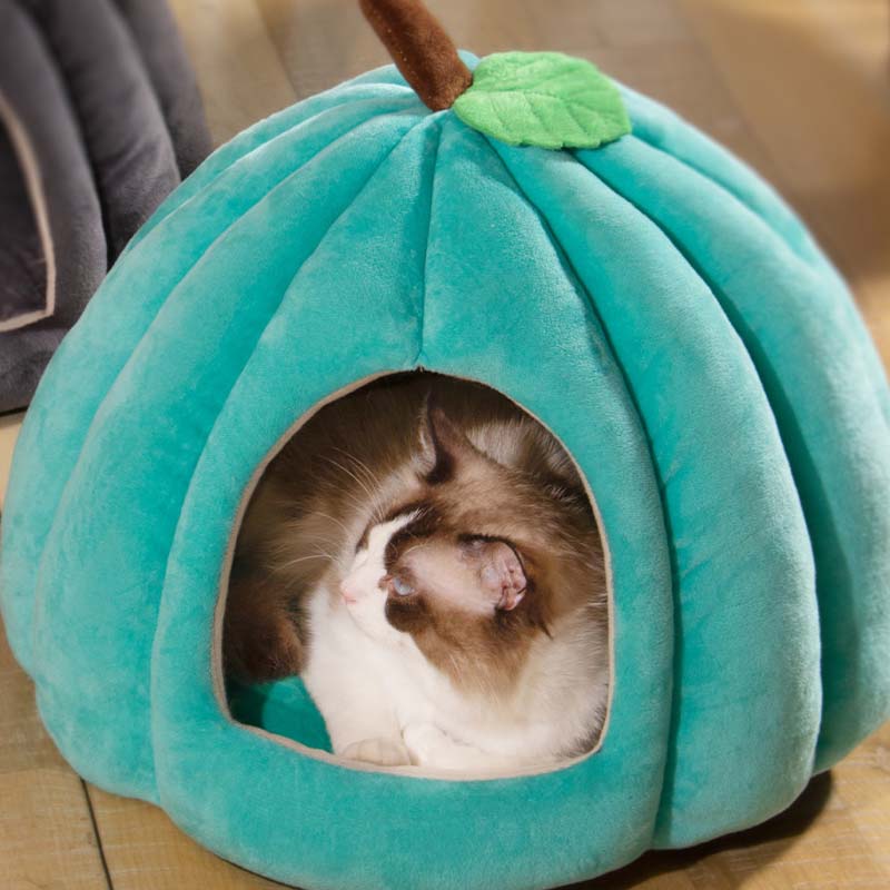 Lit semi-ferm chaud et douillet pour animaux de compagnie