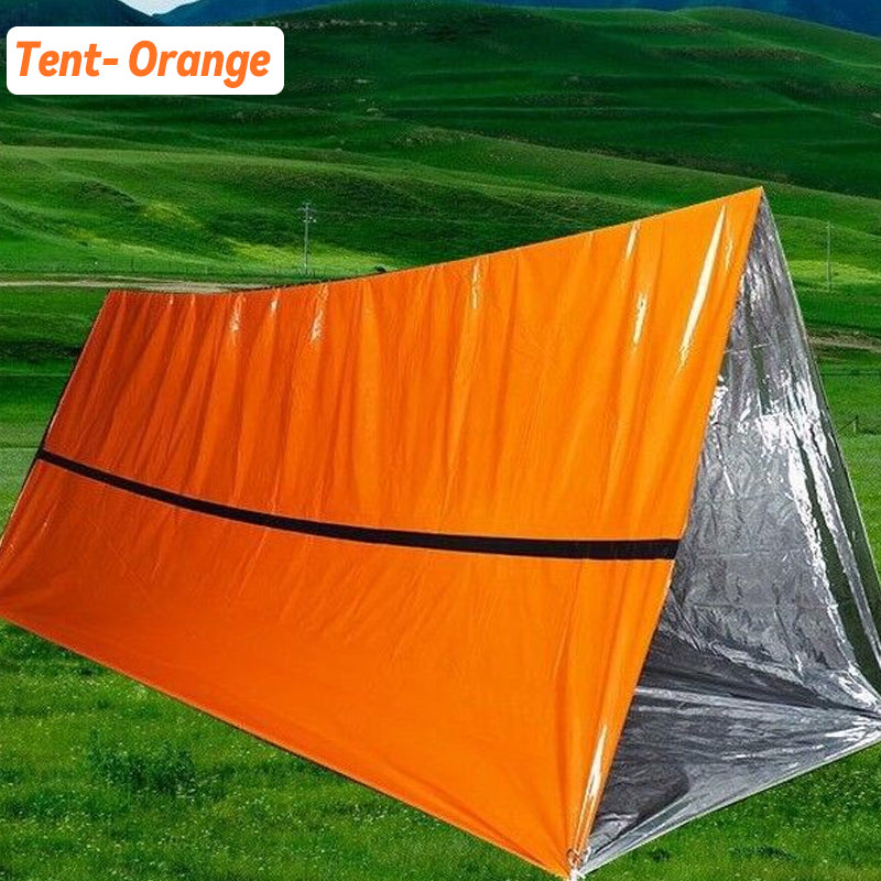 Couvertures de secours, sacs de couchage, tentes pour des randonnes en toute scurit