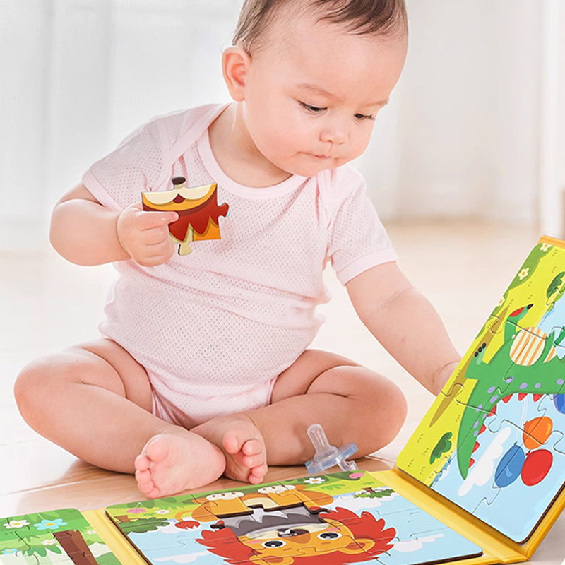 Livre de construction magntique pour enfants