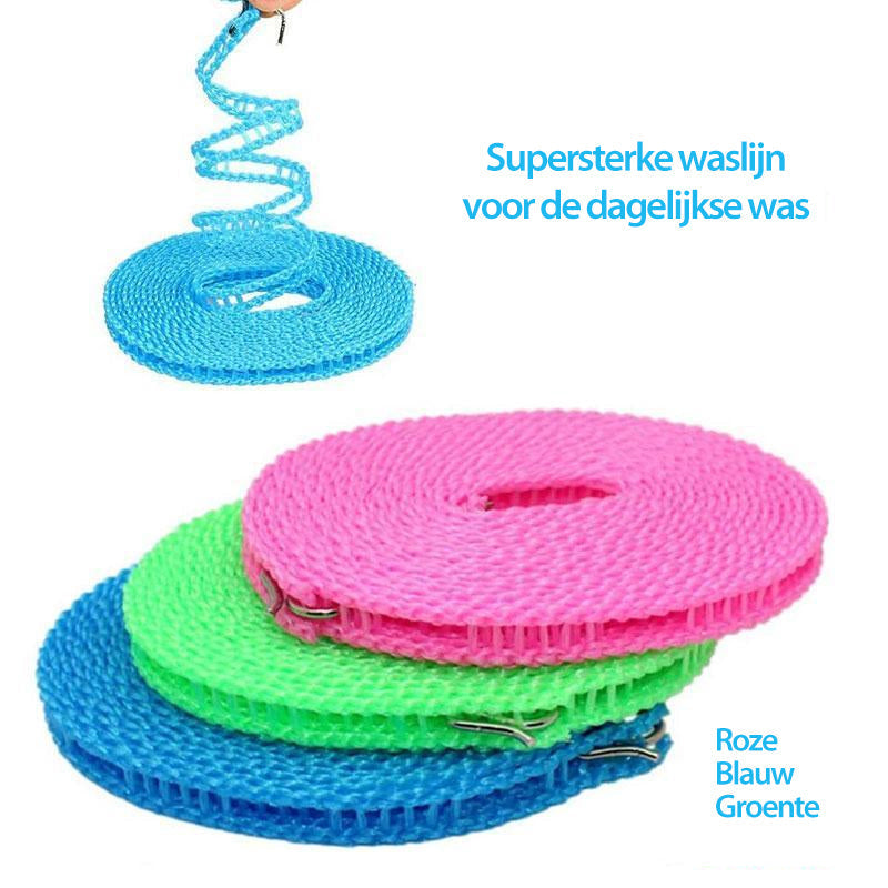 Corde Linge Coupe-Vent & Antidrapante Schage Rapide, Accroche Scurise & Installation Facile