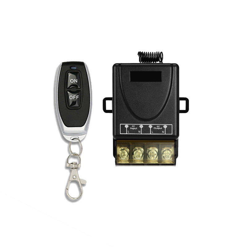 Interrupteur de commande distance sans fil et kit rcepteur, sans cablage