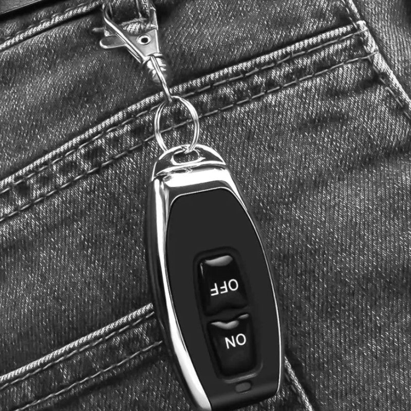 Interrupteur de commande distance sans fil et kit rcepteur, sans cablage