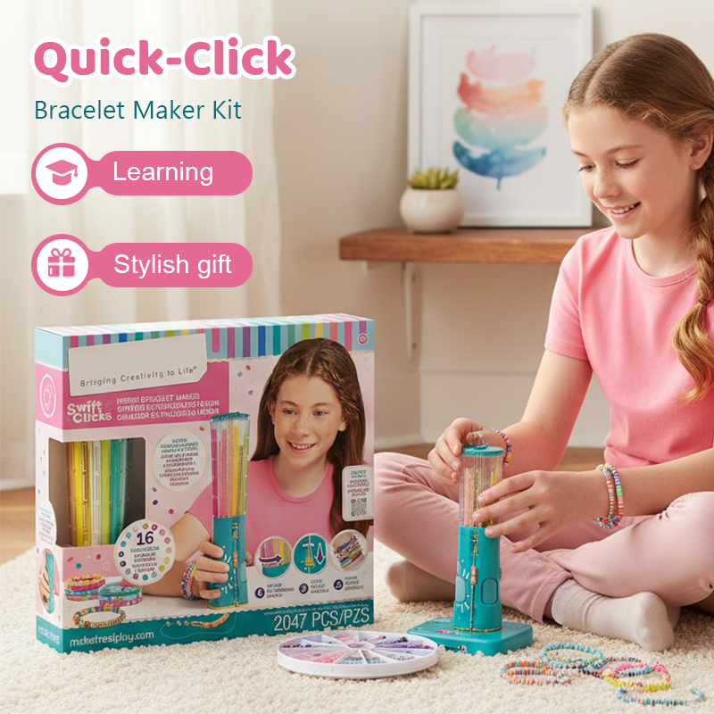 Ide cadeau en 50 % Kit de cration de bracelets Quick-Click