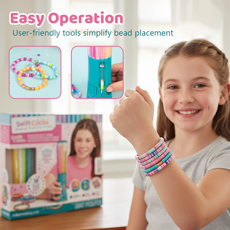Ide cadeau en 50 % Kit de cration de bracelets Quick-Click