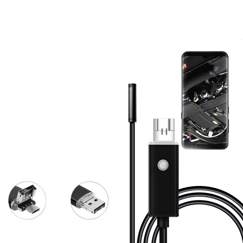 Camra endoscopique USB tanche avec LED