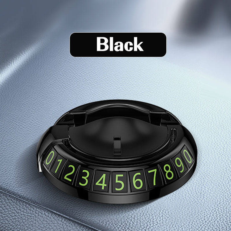 Support pour tlphone de voiture avec plaque d'immatriculation de stationnement