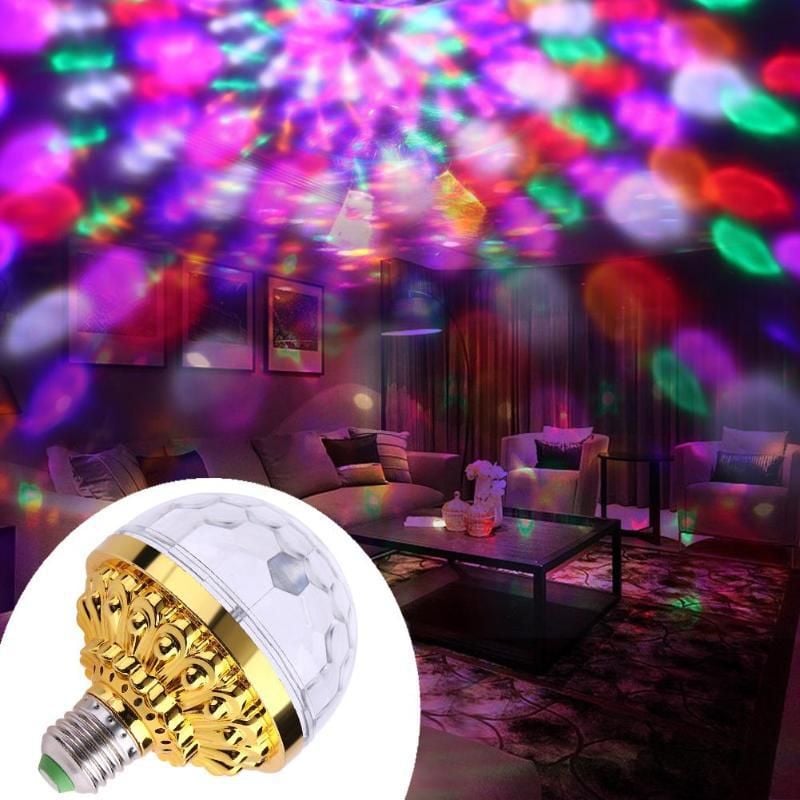 Du Nouvel An 49 % DE RDUCTION Boule disco lumineuse colore rotative