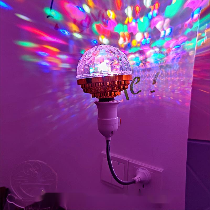 Du Nouvel An 49 % DE RDUCTION Boule disco lumineuse colore rotative