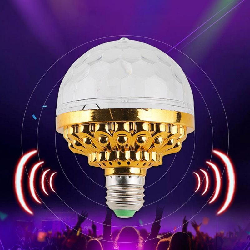Du Nouvel An 49 % DE RDUCTION Boule disco lumineuse colore rotative