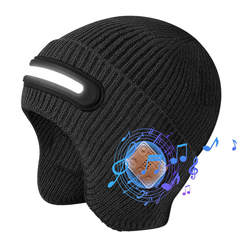 Bonnet Bluetooth rechargeable avec lampe intgre