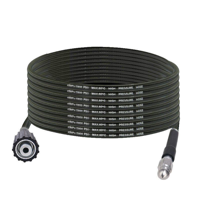 Tuyau de nettoyage haute pression pour gouts avec buse