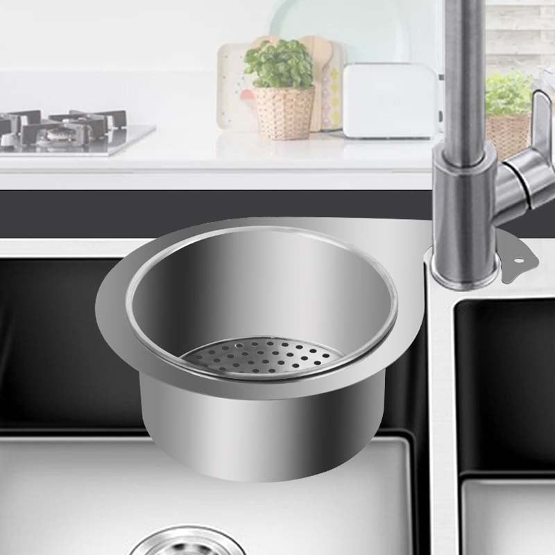 Globetrek Filtre d'vier: Filtre en acier inoxydable style cygne