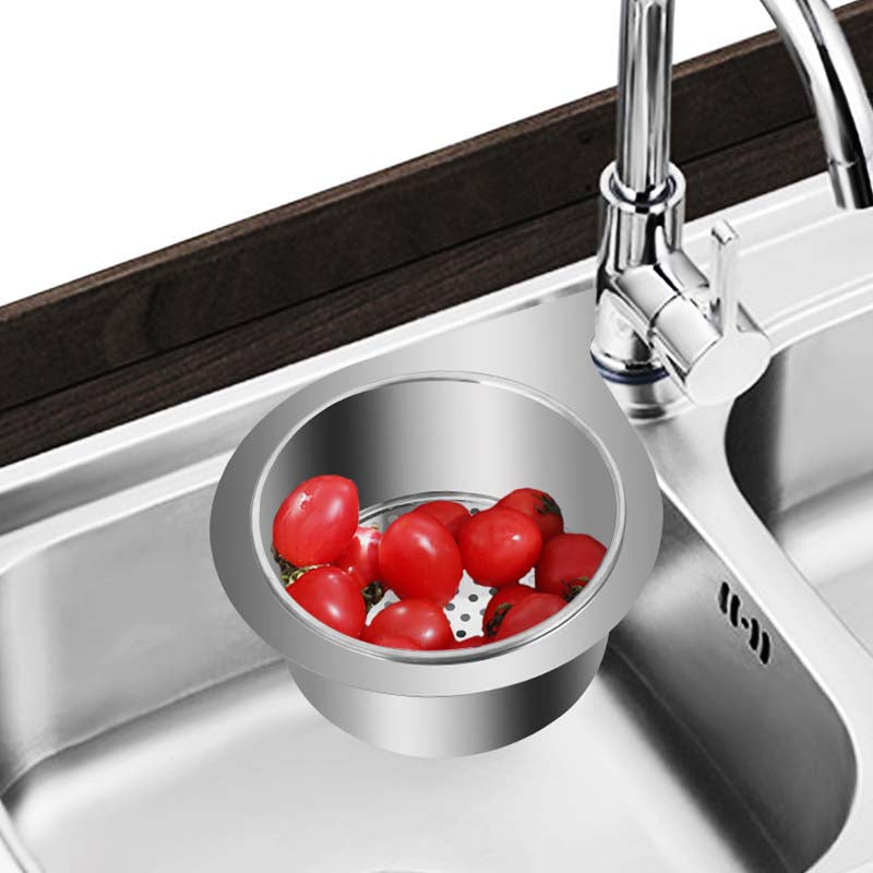 Globetrek Filtre d'vier: Filtre en acier inoxydable style cygne