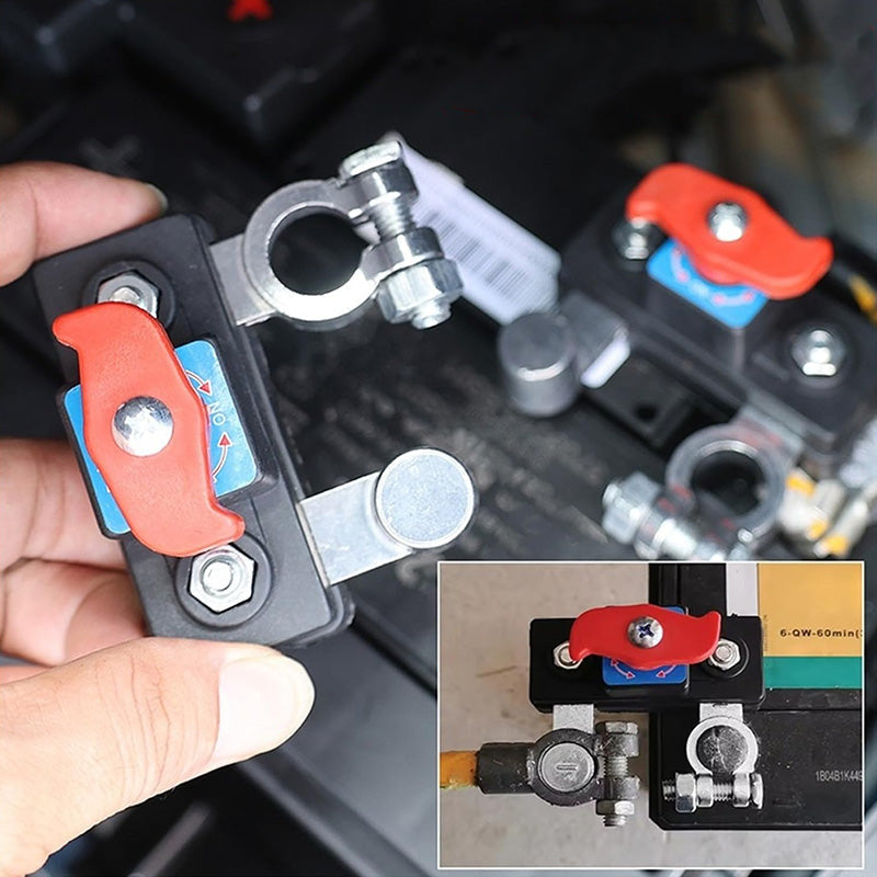 DE RDUCTION Interrupteur de Dconnexion Batterie Voiture - 12V-24V Compatible, Coque Ignifuge, Urgence et Maintenance