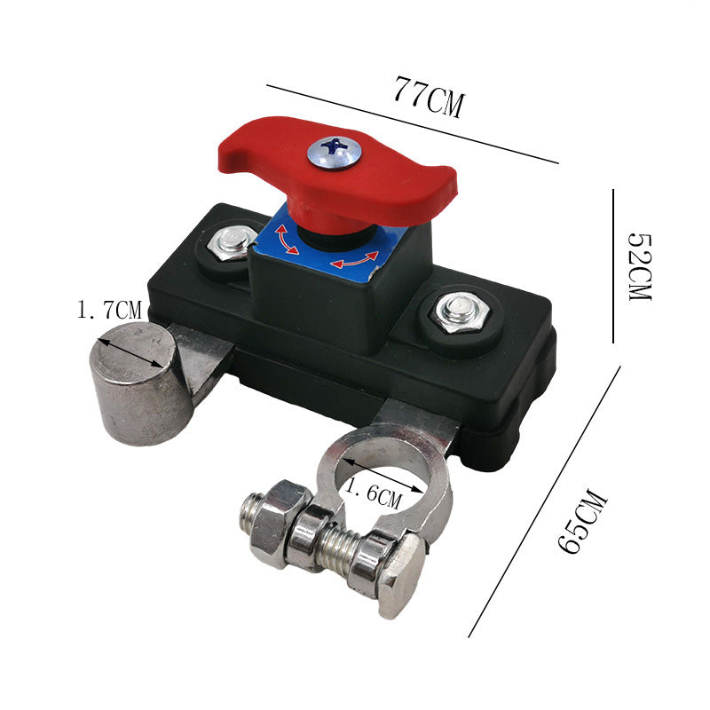 DE RDUCTION Interrupteur de Dconnexion Batterie Voiture - 12V-24V Compatible, Coque Ignifuge, Urgence et Maintenance