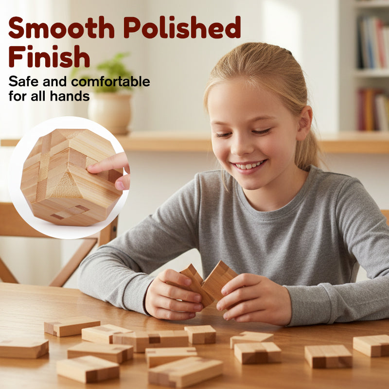 Klassisches Luban-Holzpuzzle