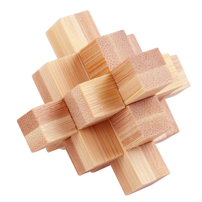 Klassisches Luban-Holzpuzzle