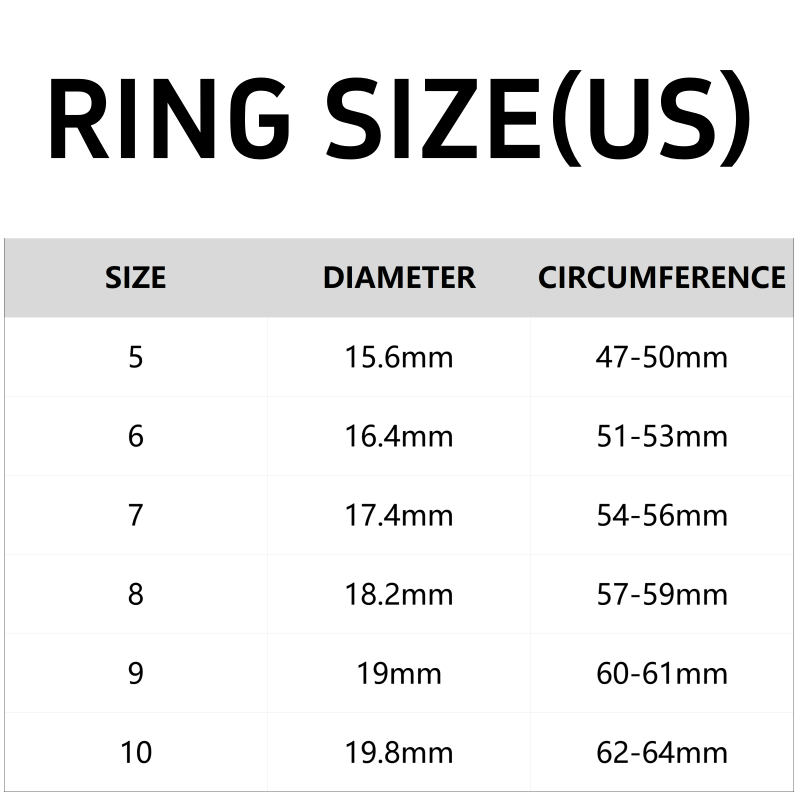 Bague tournante en titane avec zircone