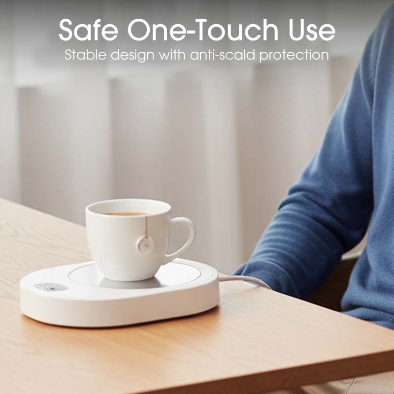 Sous-verre chauffant USB intelligent