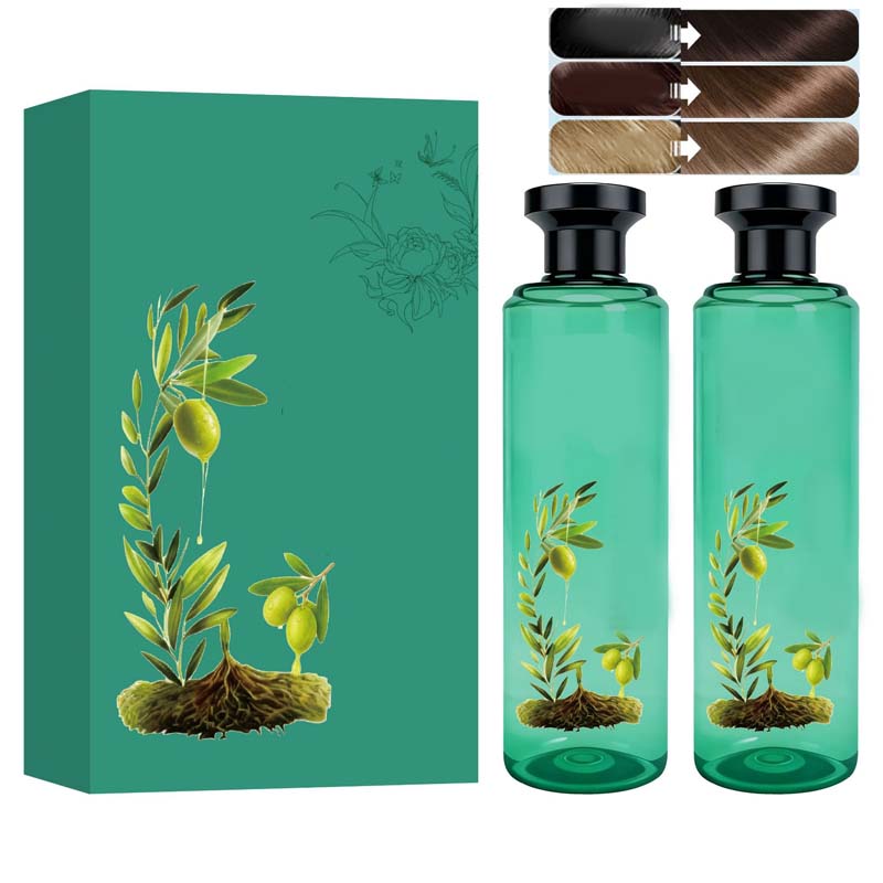 Teinture Capillaire Botanique aux Huiles Essentielles Couleur Longue Dure, Sans Irritation & Nourrissante