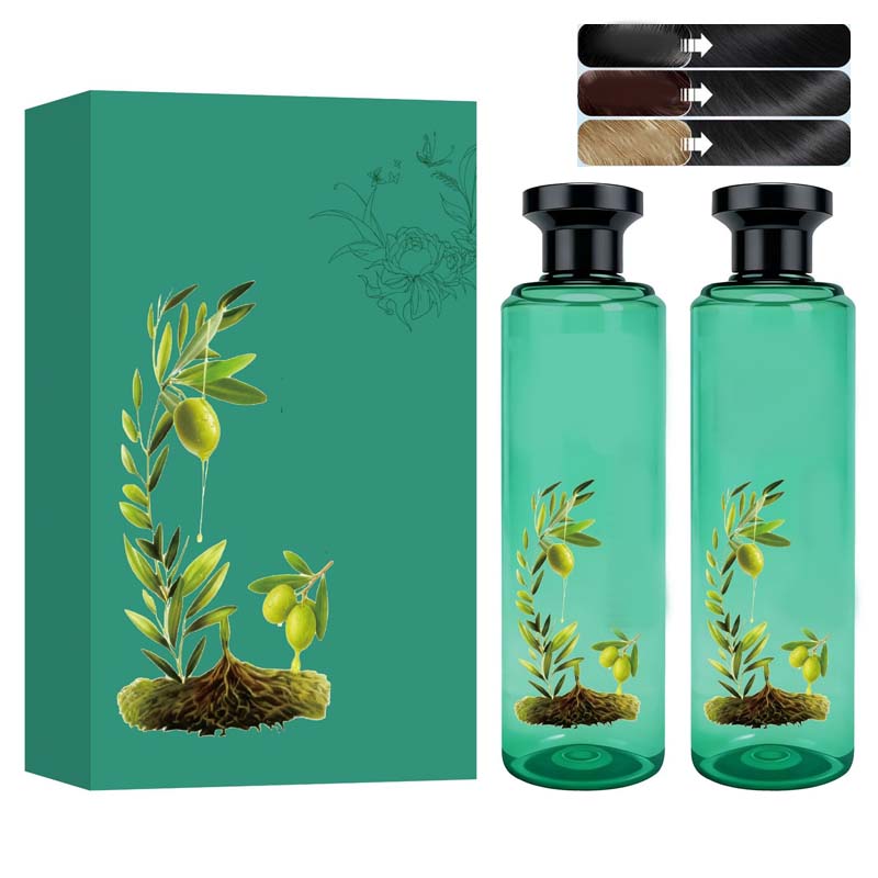 Teinture Capillaire Botanique aux Huiles Essentielles Couleur Longue Dure, Sans Irritation & Nourrissante