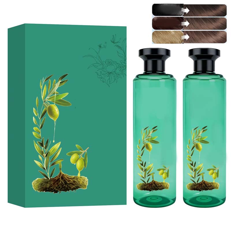 Teinture Capillaire Botanique aux Huiles Essentielles Couleur Longue Dure, Sans Irritation & Nourrissante