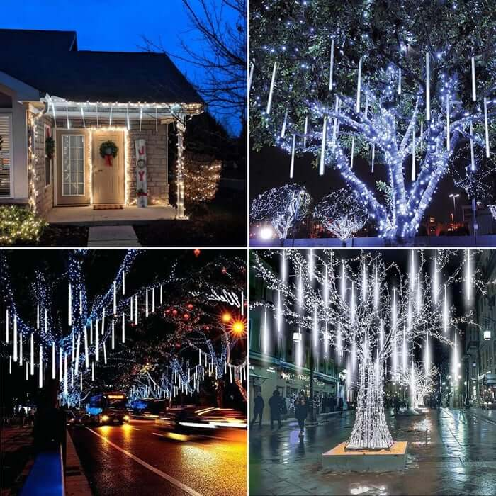 LED-Schneefall-Lichter