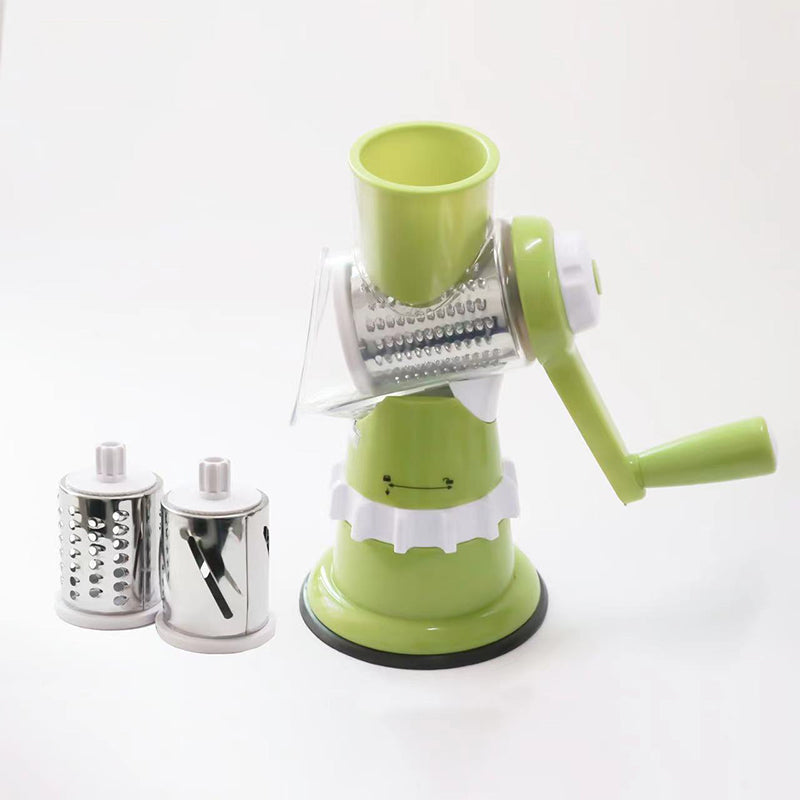 Rape fromage rotative 3 en 1 et coupe-lgumes