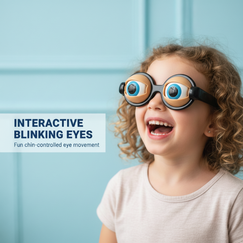 DE NO?L 50 % DE RDUCTION Lunettes amusantes avec mcanisme d'?il qui cligne
