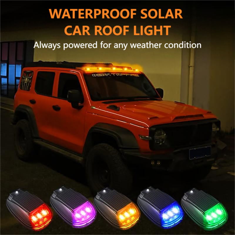 Vente chaude Lampe solaire tanche pour voiture avec tlcommande