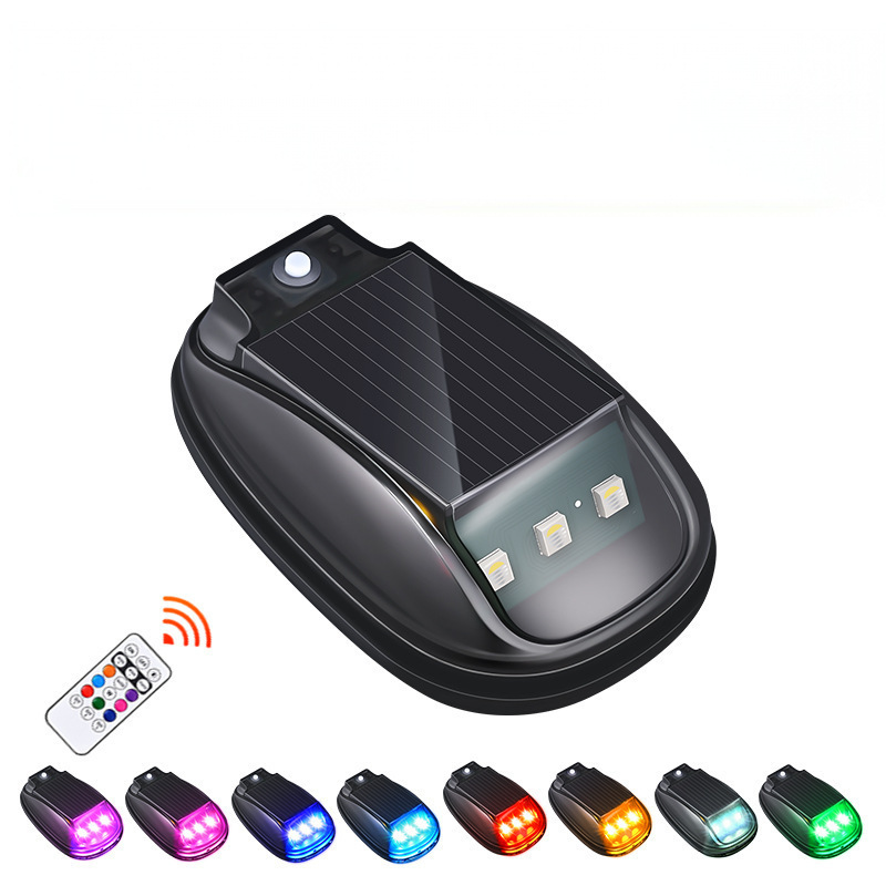 Vente chaude Lampe solaire tanche pour voiture avec tlcommande