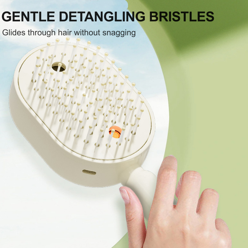 DE RDUCTION Brosse lectrique Cheveux Spray Hydratant, Massage & Lissant Instantan
