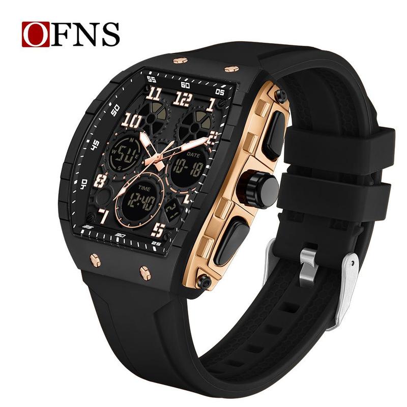 Dcouvrez No?l 50 % DE RDUCTION Montre automatique numrique lumineuse et sportive pour homme