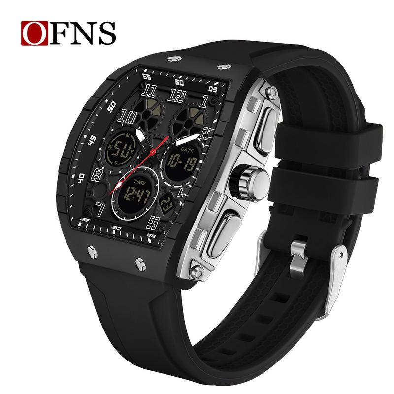 Dcouvrez No?l 50 % DE RDUCTION Montre automatique numrique lumineuse et sportive pour homme