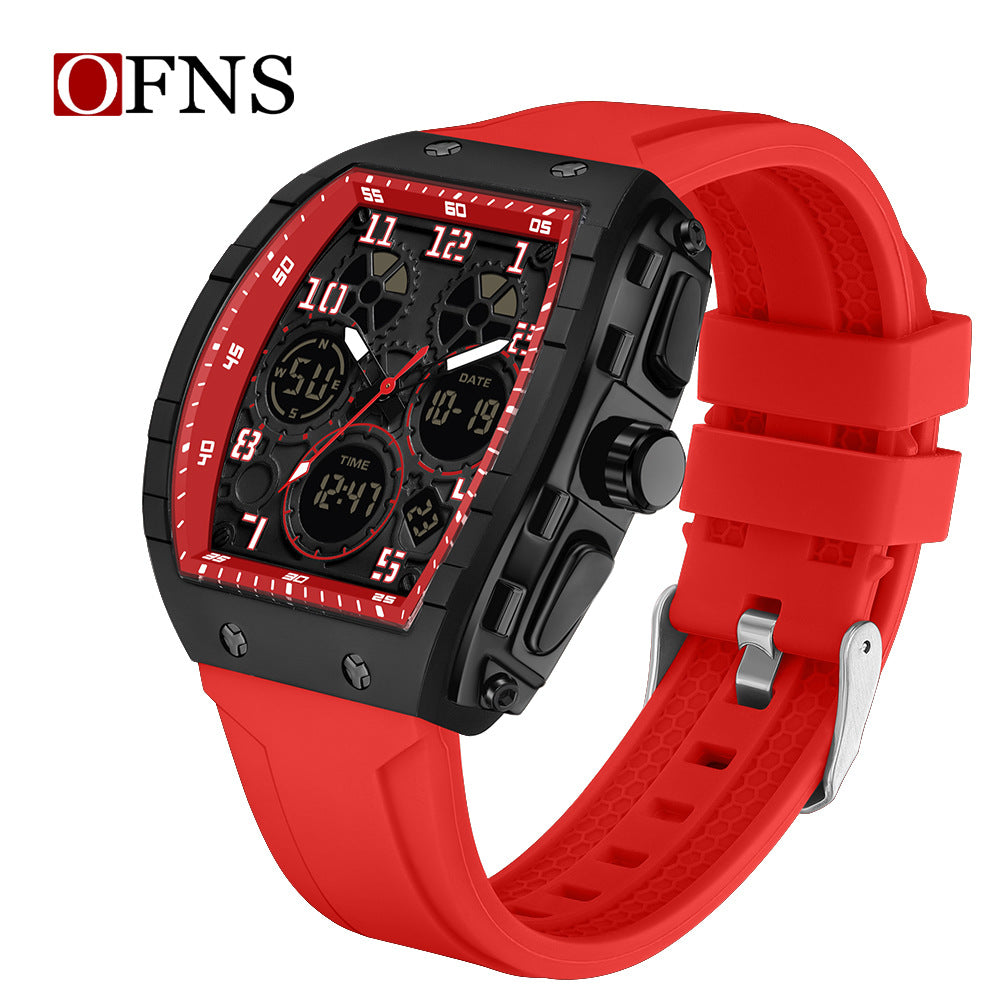 Dcouvrez No?l 50 % DE RDUCTION Montre automatique numrique lumineuse et sportive pour homme