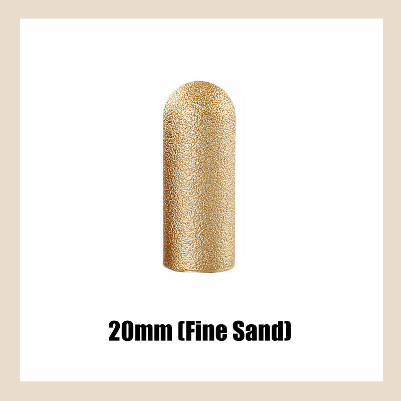 Tte de meulage ronde brase sous vide, abrasive