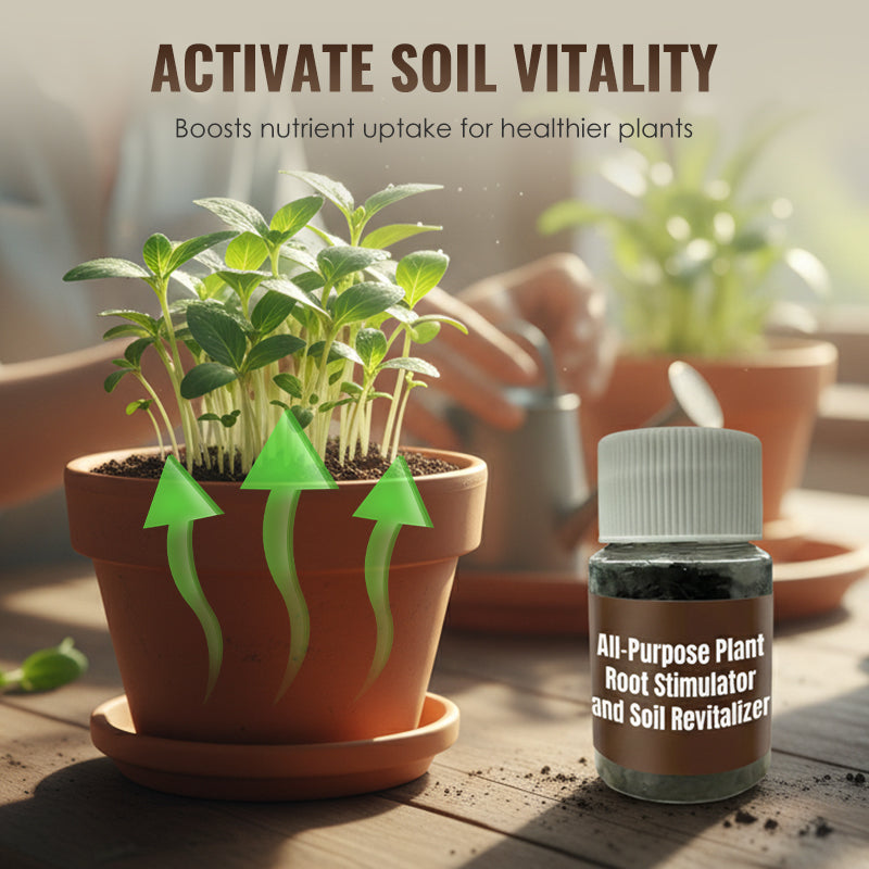 Activateur universel pour racines de plantes et amendement pour sols