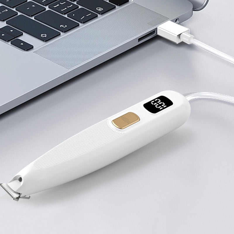 Rasoir lectrique efficace et s?r pour animaux domestiques avec lumire LED