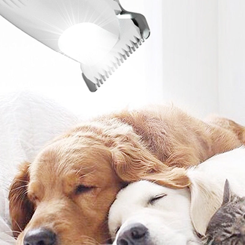 Rasoir lectrique efficace et s?r pour animaux domestiques avec lumire LED