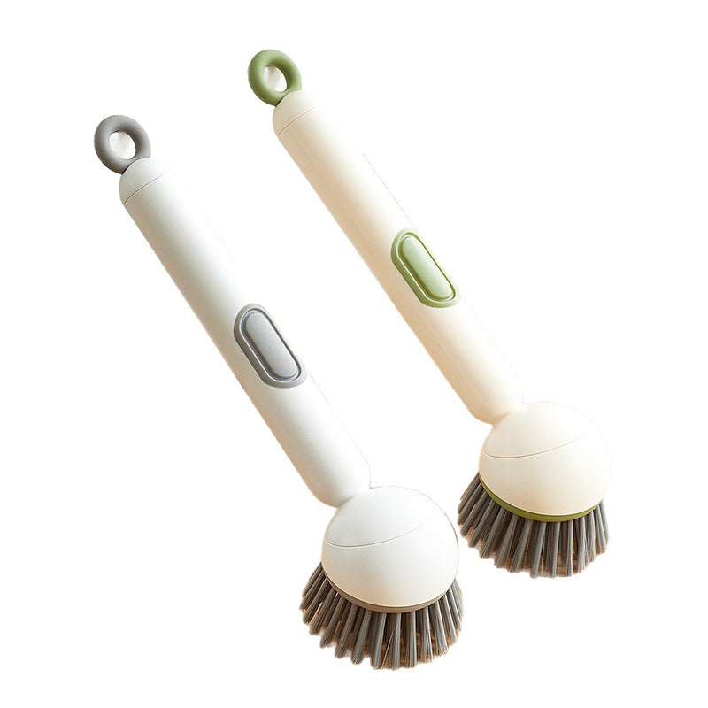 ACHETEZ 2, OFFERT 1 Brosse de nettoyage rotative avec long manche pour la vaisselle et les casseroles