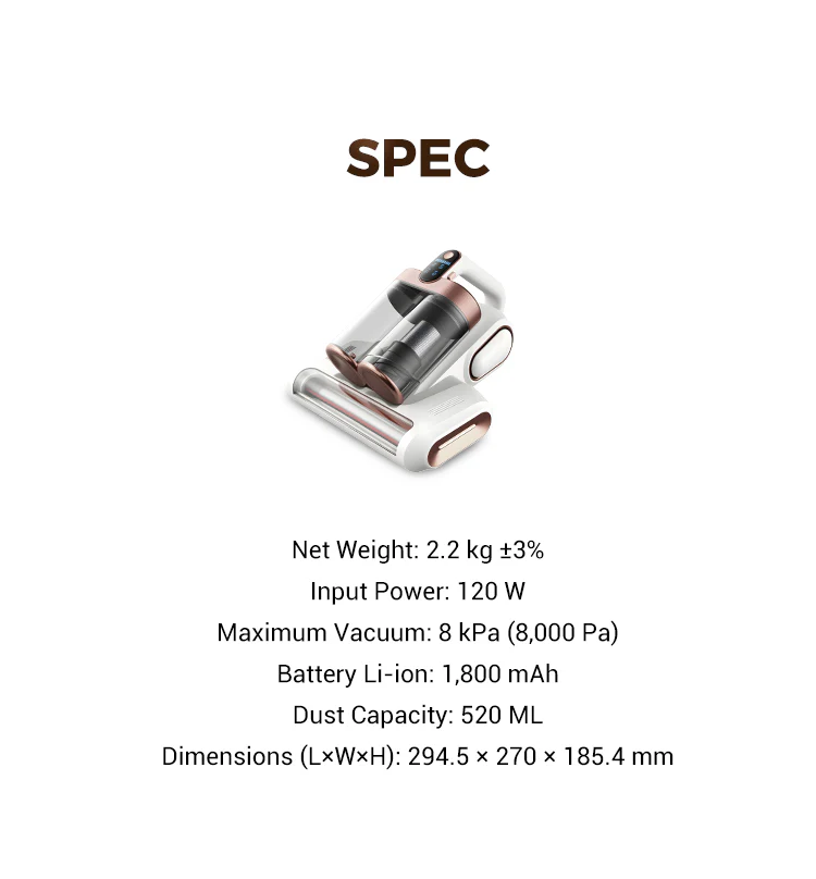 Offre spciale dure limite Aspirateur pour matelas pour liminer les acariens [Livraison gratuit FR]