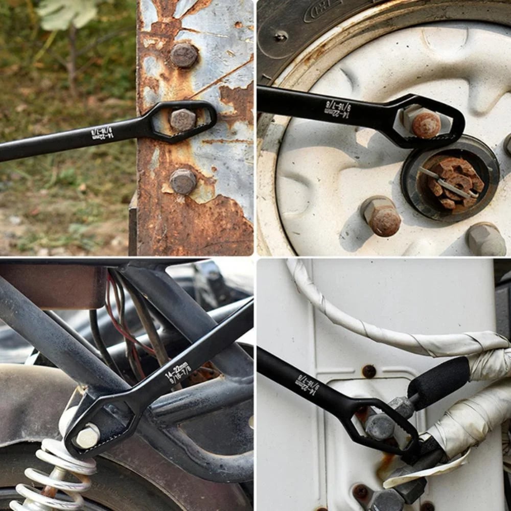 Universeller 8-22mm Schraubenschlüssel Multifunktionswerkzeug mit Feder