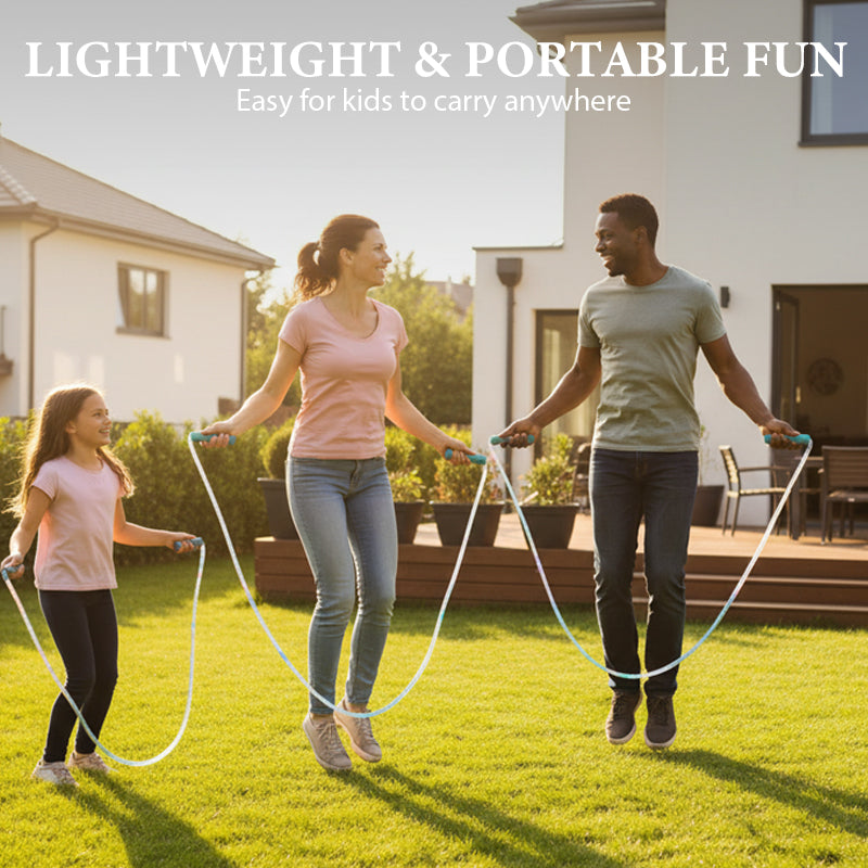 Corde sauter lumineuse LED pour enfants