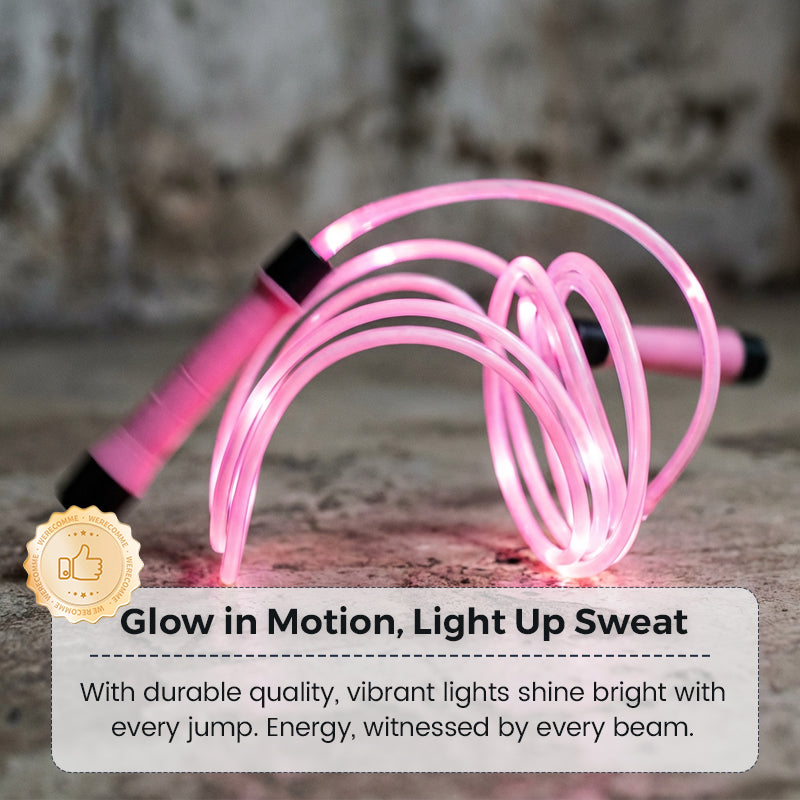 Corde sauter lumineuse LED pour enfants